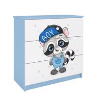 Komód gyermek számára Babydreams Kék–  mosómedve