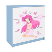 Komód gyermek számára Babydreams Kék– Tündér1