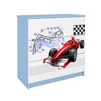 Komód gyermek számára Babydreams Kék– versenyző