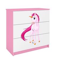 Komód gyermek számára Babydreams Rózsaszín – Egyszarvú