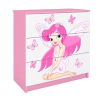 Komód gyermek számára Babydreams Rózsaszín – Tündér 1