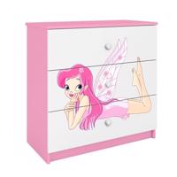 Komód gyermek számára Babydreams Rózsaszín – Tündér 2