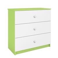 Komód gyermek számára Babydreams Zöld