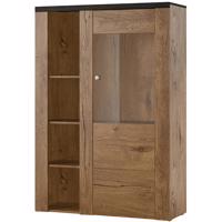 Komód magas Larona 1D tölgy lefkas 44