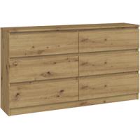 Komód Malwa M6 140 tölgy Artisan