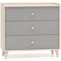 Komód Mevel 06 Sivatagi Homok/Szürke Pallad