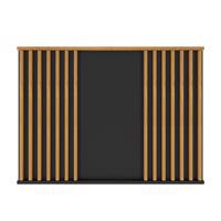 Komód Nairobi 3F artisan/fekete