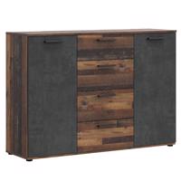 Komód Oldheaven old wood/beton 042025