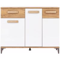 Komód Snobi Sb03 Tölgy Craft/Alpesi Fehér