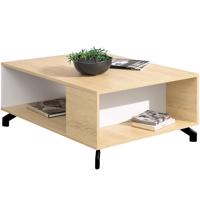 Konferencia asztal Madison MD14 fehér lux/cseresznye tölgyfa