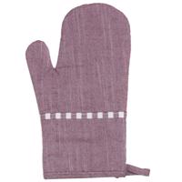 konyhai kesztyű denim 18x30cm bordó