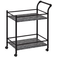 Konyhai kocsi Gc5334-1 Fekete Márvány/Fekete