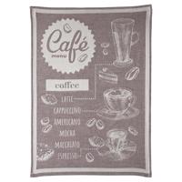 Konyhai törülköző 50x70 cm CAFE barna