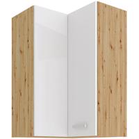 Konyhaszekrény ARTISAN fehér 60X60 GN-90 2F (90°)