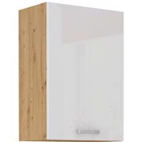 Konyhaszekrény ARTISAN fényes fehér 50G-72 1F