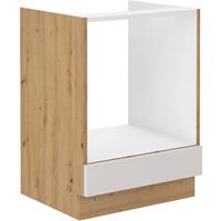 Konyhaszekrény ARTISAN fényes fehér 60D GAZ BB