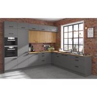 Konyhaszekrény AVA tölgy artisan/antracit 50d 1f 1s bb