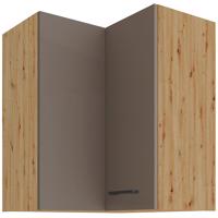Konyhaszekrény BOLONIA SZARVASGOMBA/tölgy ARTISAN 60X60 GN-72 2F (90°)
