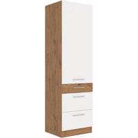 Konyhaszekrény Vigo fehér HG 60dks-210 3s 1f