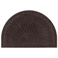 Lábtörlő  half moon contours 60x90 barna