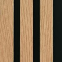 Lamella falburkolat MODERN LINE NORMAL Oak Black 12x122x2650mm