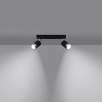 Lámpa Nero 2 A-1065 fekete/króm