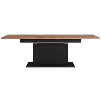 Lehajtható konferencia asztal Busetti wotan/fekete 126/167
