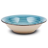 "Lines faded blue" étlap, 21 cm