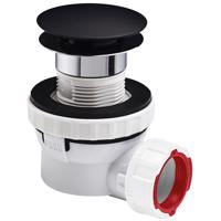 Mosdószifon Nano Quick-Clack matt fekete 30723978