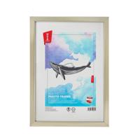 Műanyag ezüst színű fotókeret  50X40cm