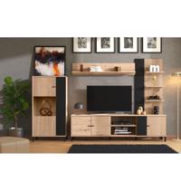 Nappali Bútor Avignon Artisan/Fekete 11013348