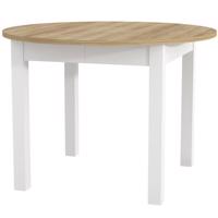 Összecsukható asztal Indus 02 tölgy riviera/fehér