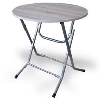 Összecsukható asztal JUPITER 70Q természetes