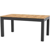 Összecsukható asztal Wenus tölgy craft/fekete