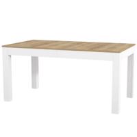 Összecsukható asztal Wenus tölgy riviera/fehér