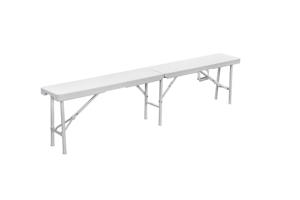 Összecsukható kempingpad fehér