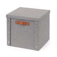 Összecsukható kosár reteszekkel L szürke