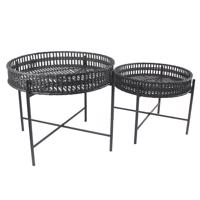 Padkészlet BOHO BAMBOO 60 fekete