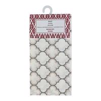 Pamut asztali futó PAST világosszürke 45x140