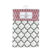 Pamut terítő  PAST sötét szürke140x280