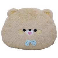 Párna Egér masnival 45x38 cm bézs