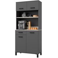 Pohárszék Linda antracit 80 (NESSA)