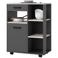 Pohárszék Linda antracit 80 (NESSA)