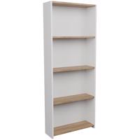 Regál FD-5LCBBS-021 fehér/természetes