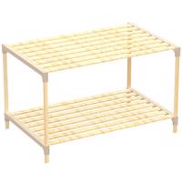 Regál FIX-2006-2 természetes/bézs