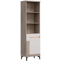 Regál L Aston An07 Tölgy/Kasmír