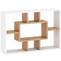 Regál Solis 1 fehér/wotan 92.5X60.2X20.1