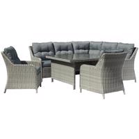 Sarok ülőgarniitűra Bolzano szürke