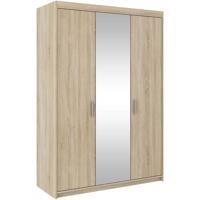 Skriňa Elena 3D sonoma/zrkadlo