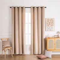 Sötétítő karikán Velvet GY2329/240G/M2/2/1 140x250 cm világos bézs